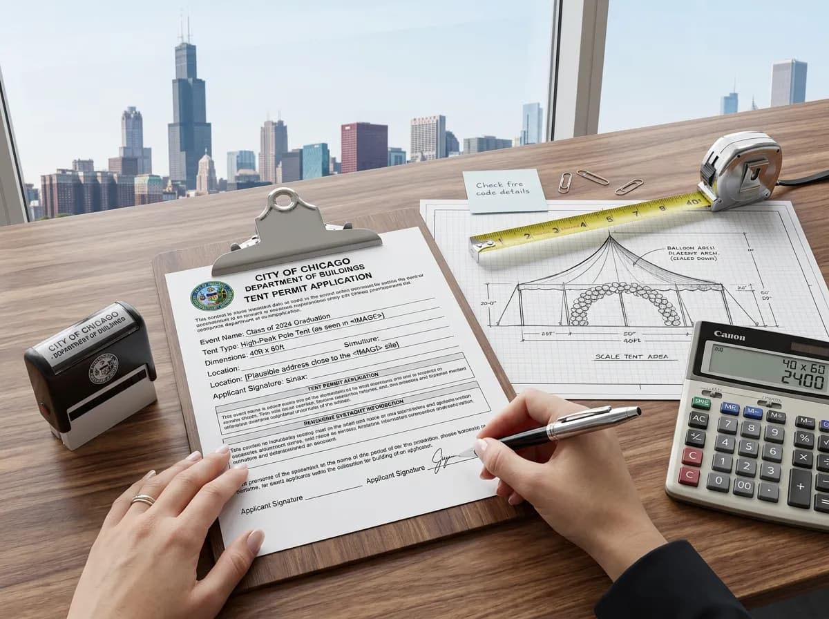Preparing for a Chicago event tent permit: essentials and documentation for your application.